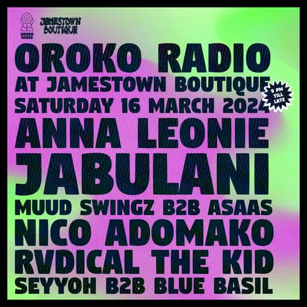 Oroko Radio at Jamestown Boutique