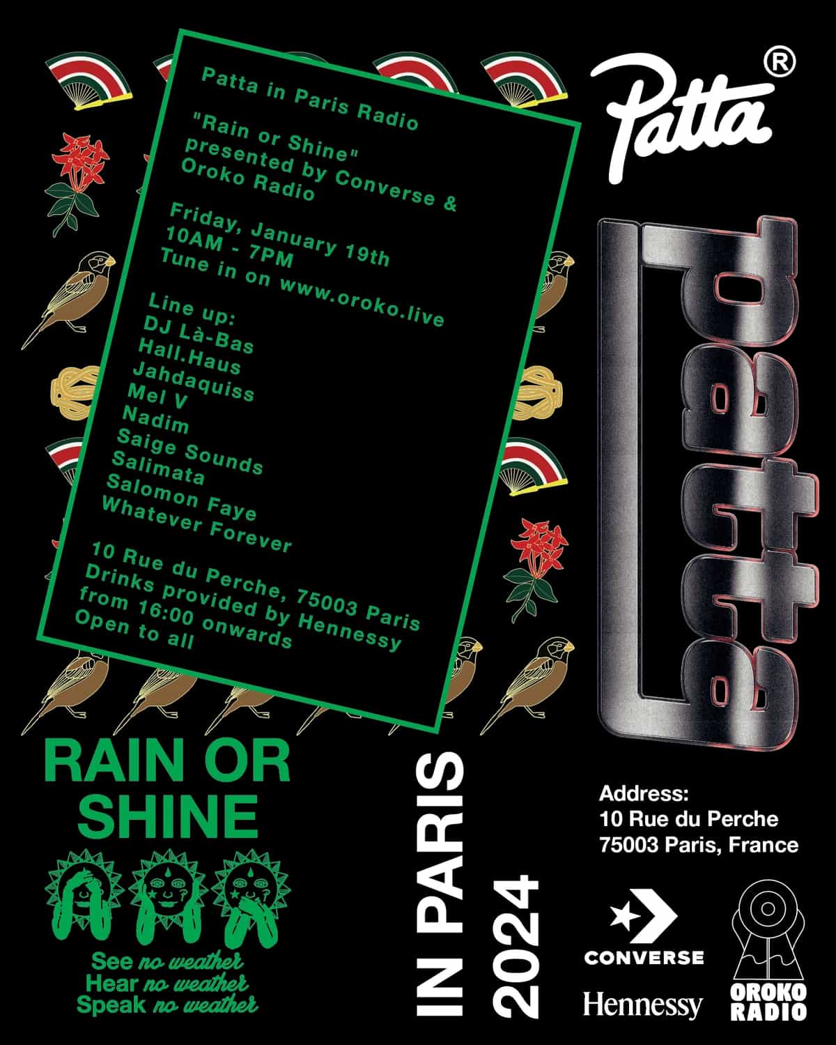 Patta: Rain Or Shine