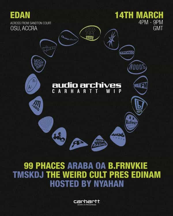 Oroko Radio & Carhartt WIP: Radio Pop Up, Accra