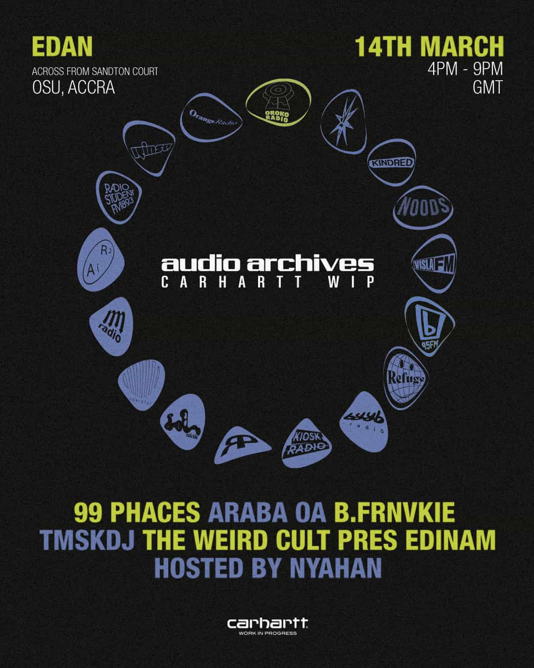 Oroko Radio & Carhartt WIP: Radio Pop Up, Accra