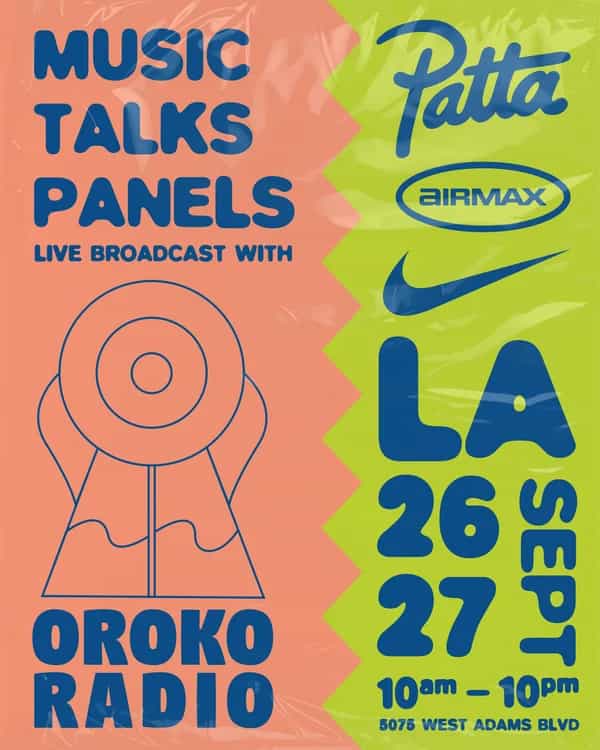 Live from Los Angeles: Weekend Takeover with Patta, Nike and Union