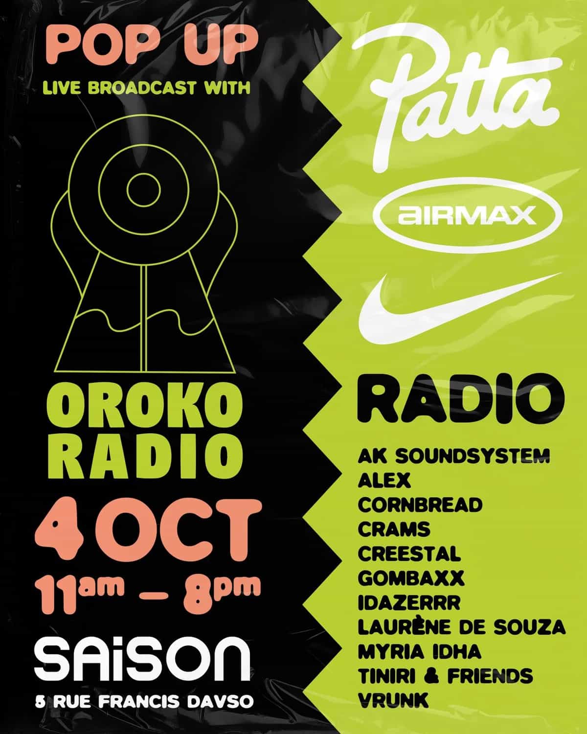 Live from Marseille: Saturday Takeover with Patta and Nike