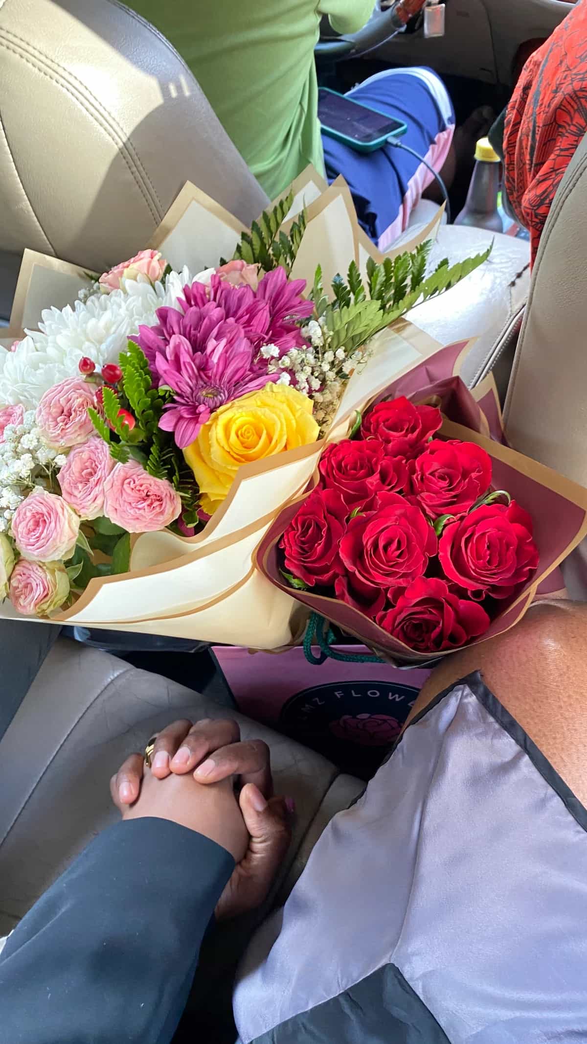 Get in, we are going to drag joy!