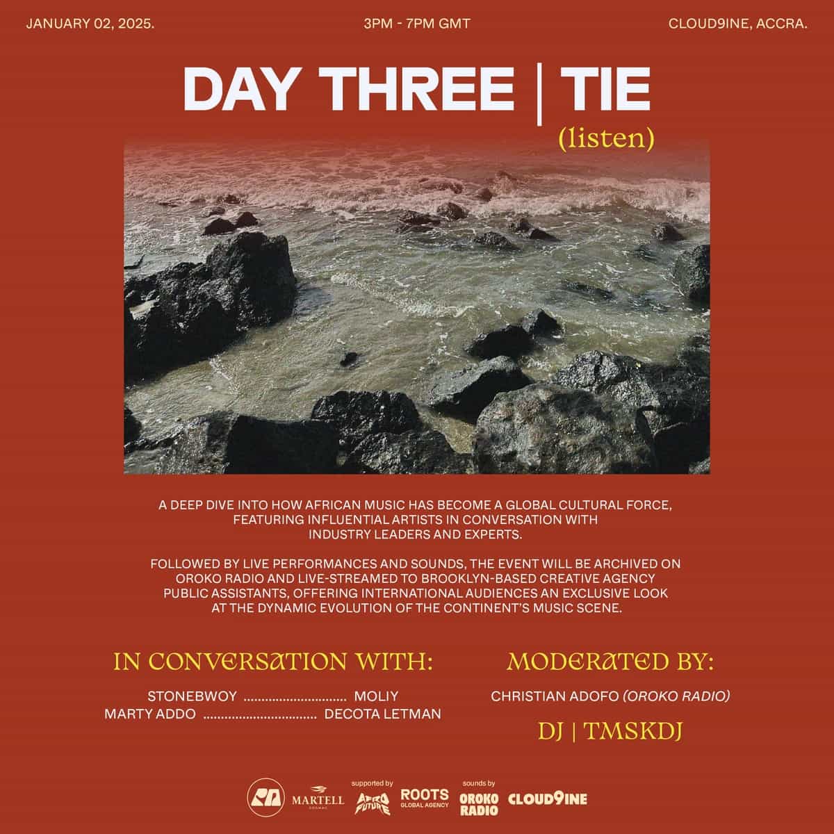 PROVISIONS, a five-day creative residency in Accra presented by Roots Global Agency