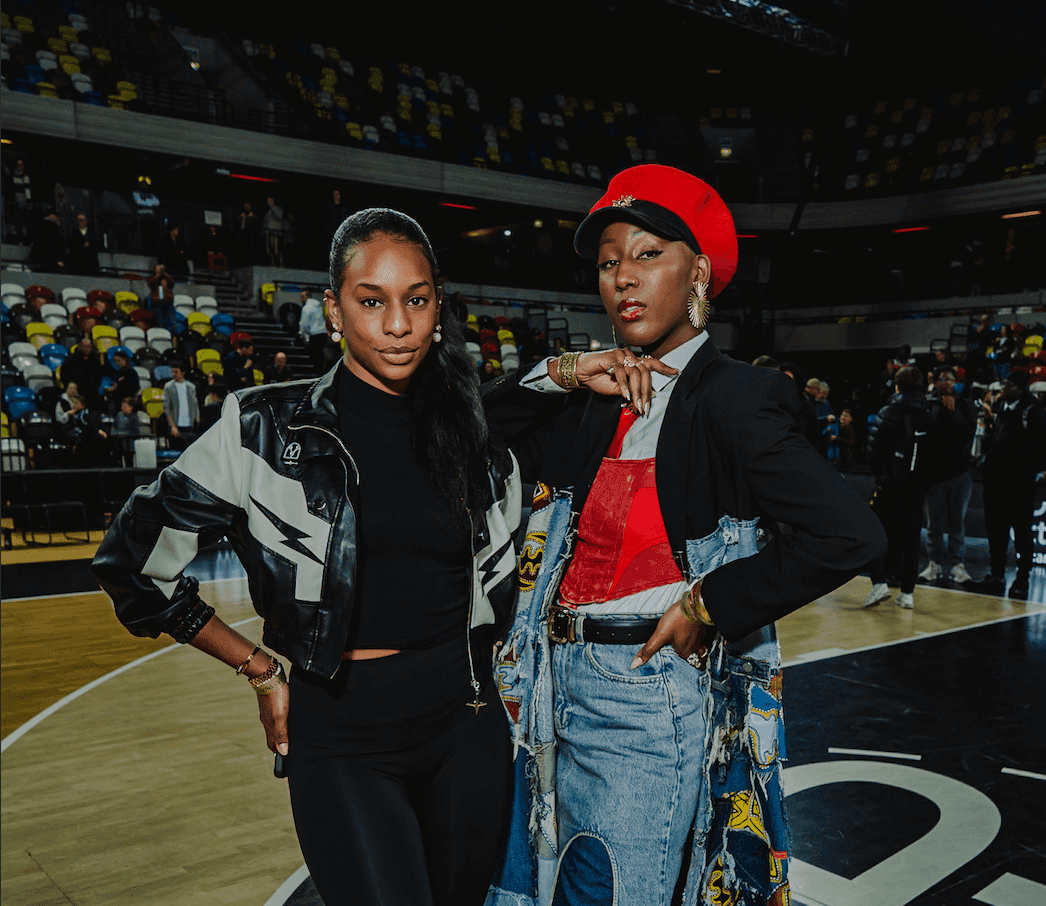 Cassianne Lawrence and Nuria Assis